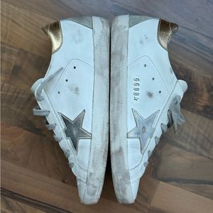 Golden Goose Superstar - Like New - Gold/Silver